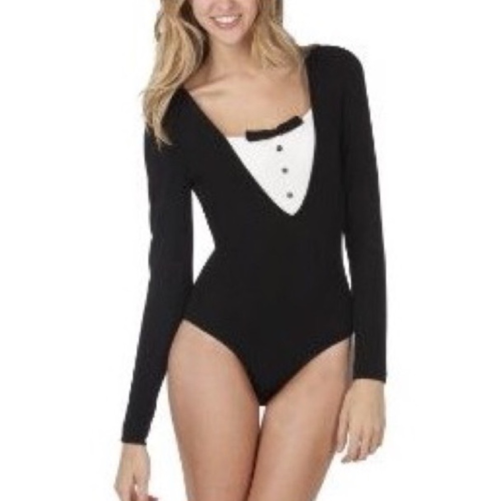 Zach Posen for Target Tuxedo Knit Bodysuit!